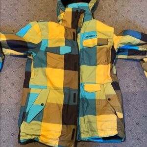 O’Neill Snowboarding Jacket, Men’s Medium